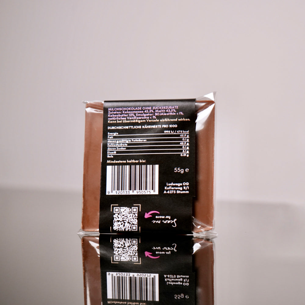 Schoki Sara - Vollmilch ohne Zuckerzusatz