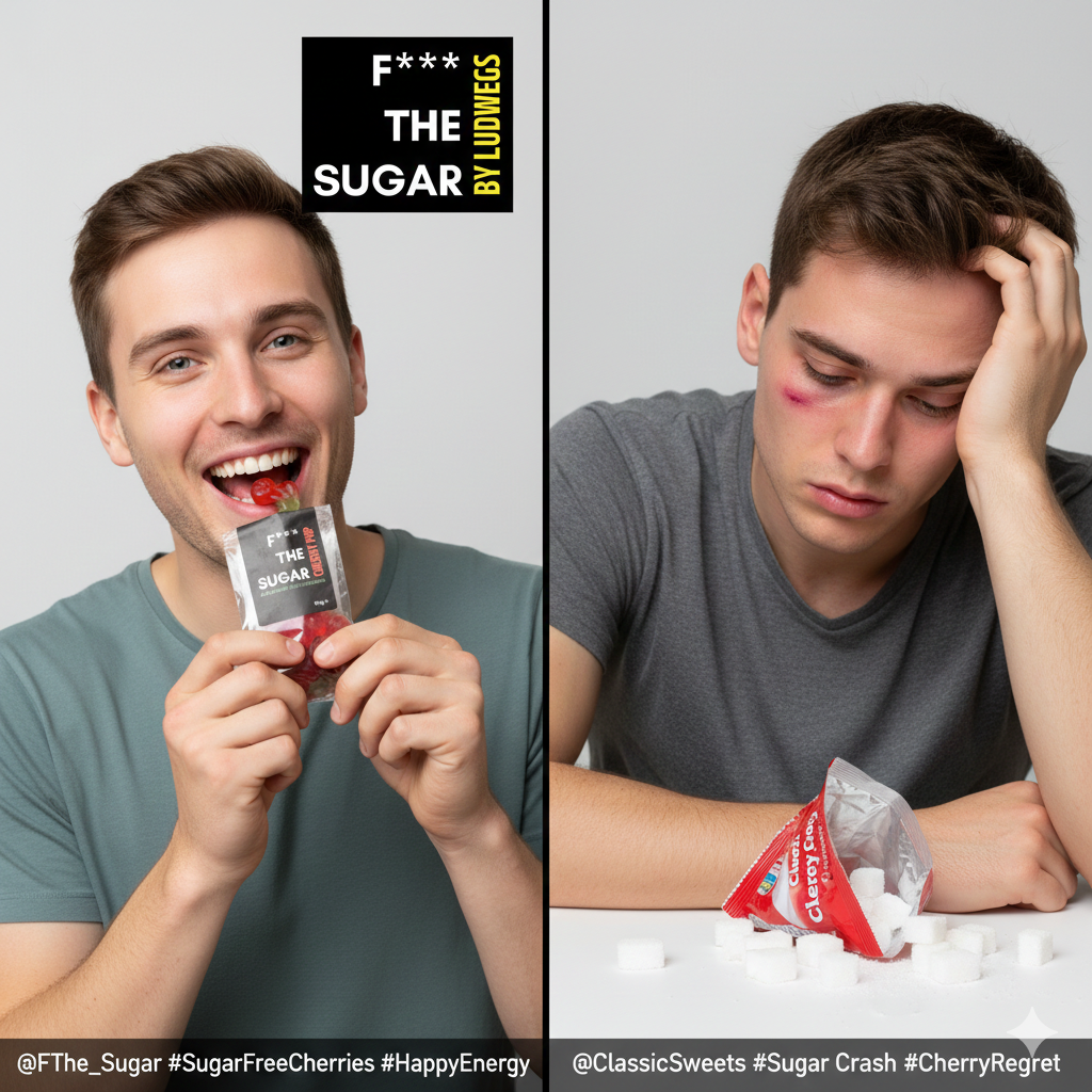 Pop Cherry – Gummikirschen ohne Zuckerzusatz