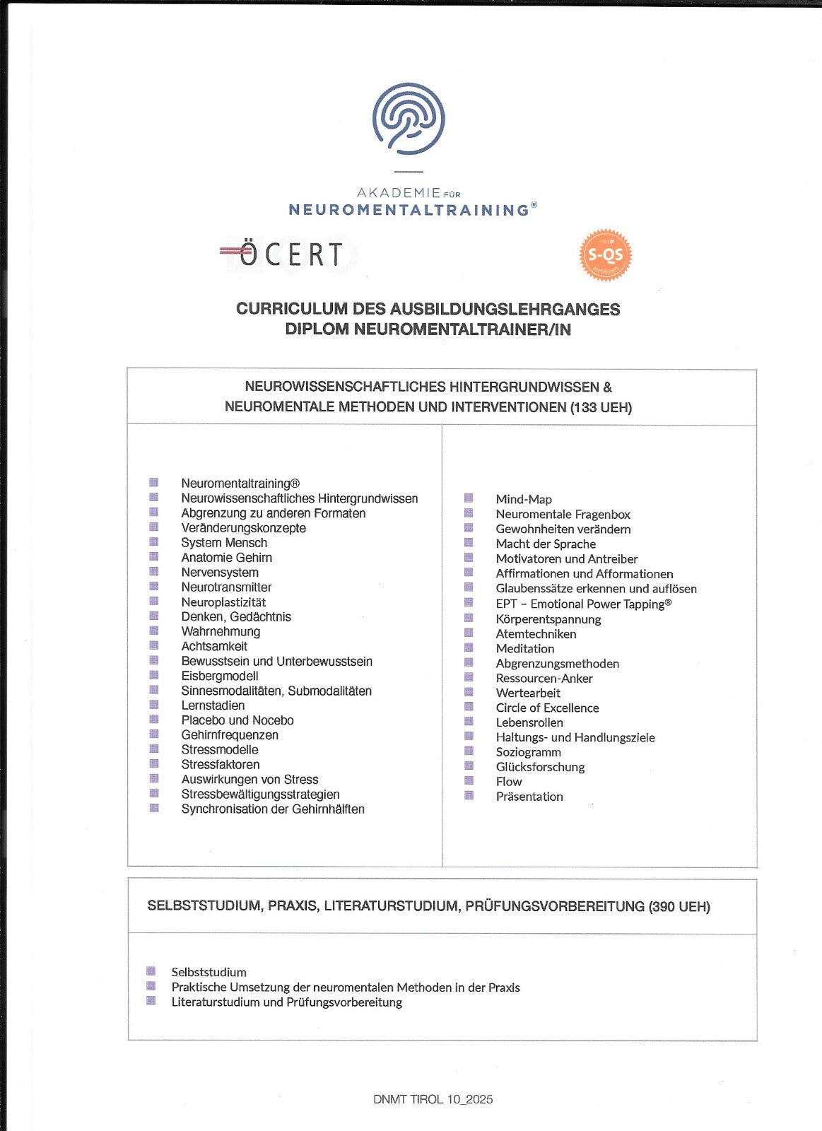 Neuro-Mental-Training EPT-Technik (Emotional Power Tapping) mit Marlene