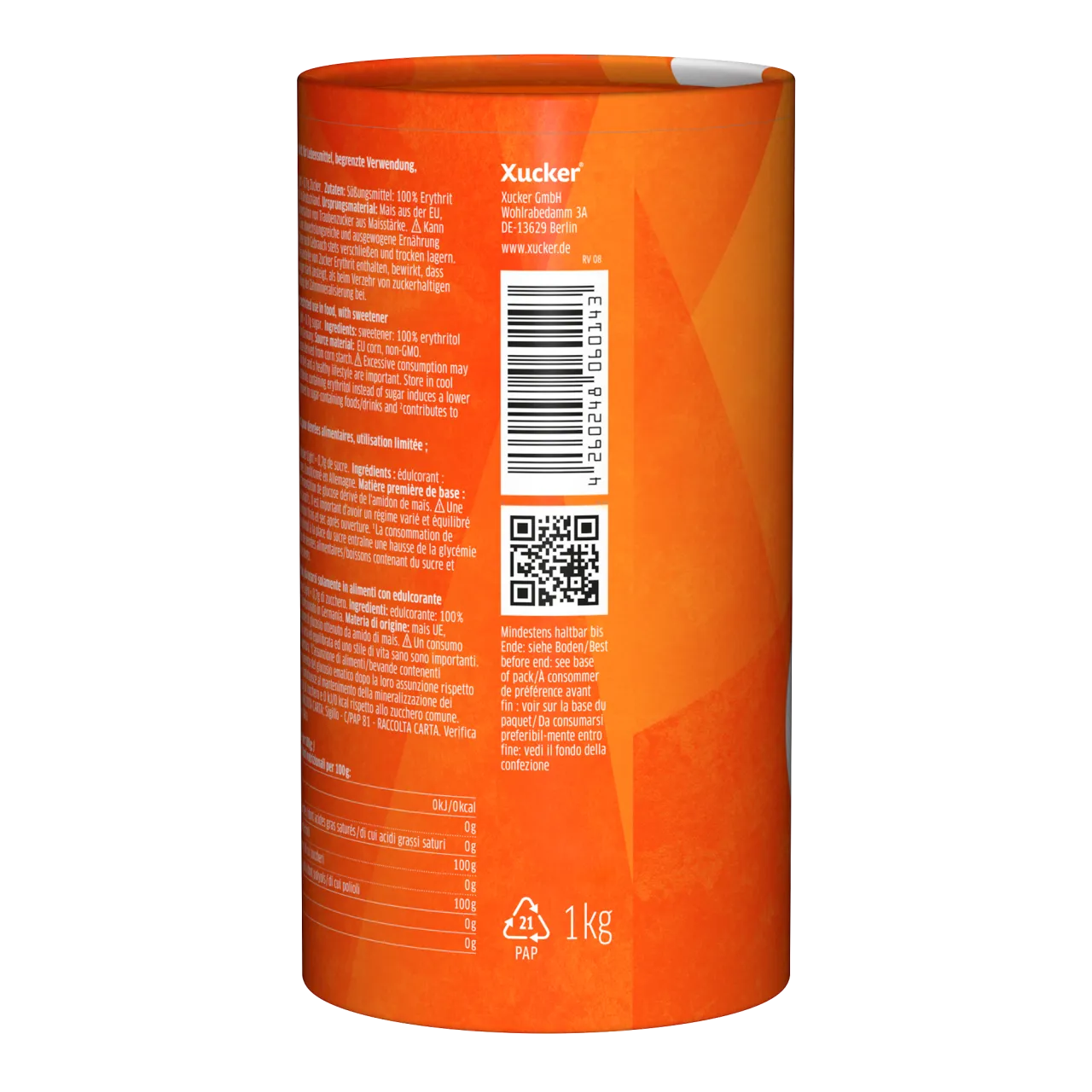 Xucker Light (1kg Erythrit)