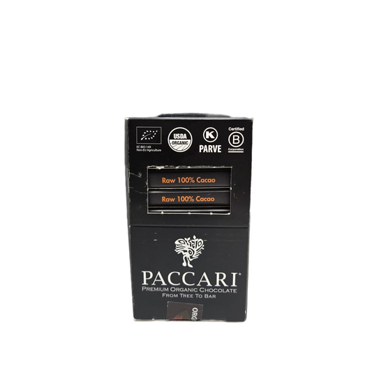 PACCARI | 10 x Rohe Bio Tafel 100% | Ecuador | 100% Kakao (Kopie)